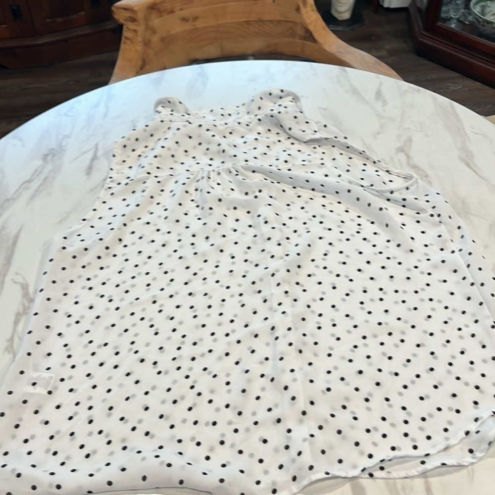 Elle Pokla Dot Tank Blouse - Picture 5 of 7